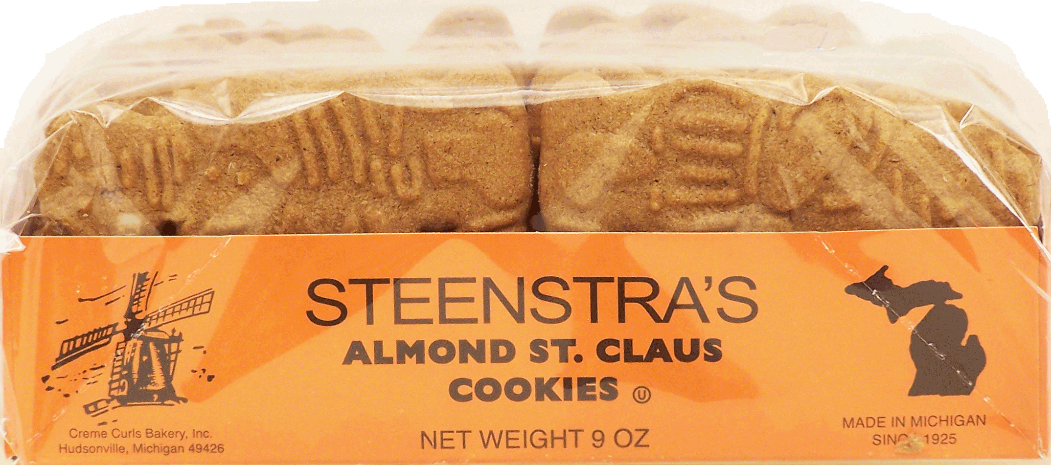 Steenstra's  almond st. claus windmill cookies made in Full-Size Picture